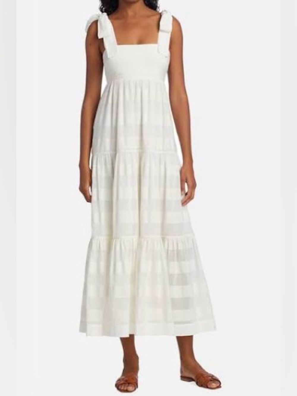 Zimmermann Rosa Stripped
Picnic Dress Ivory Size 0